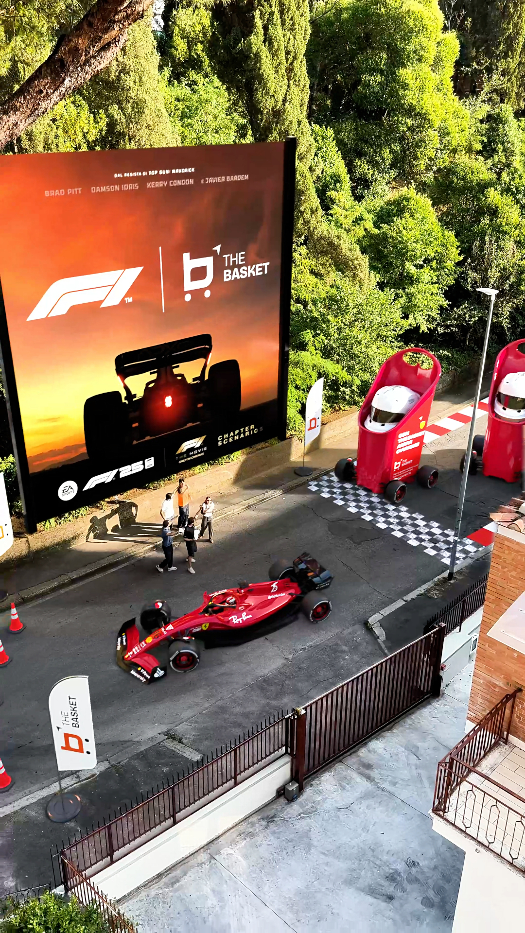 The Basket x F1 — project cover