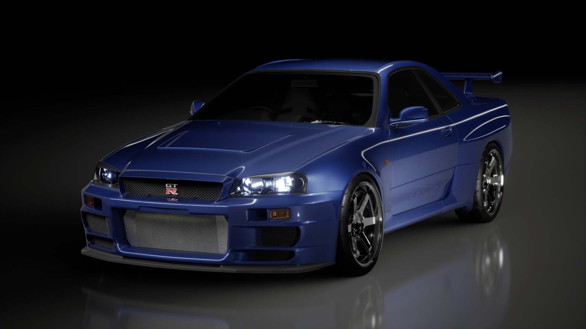 Skyline R34 Top Secret — project cover