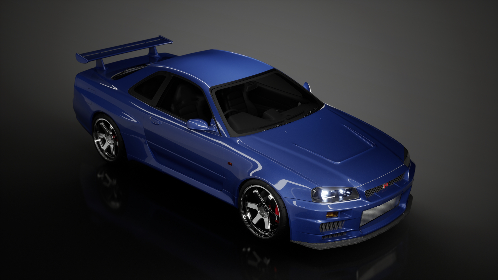 Skyline R34 Top Secret — Top